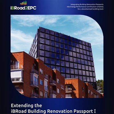 Extending the iBRoad Building Renovation Passport I